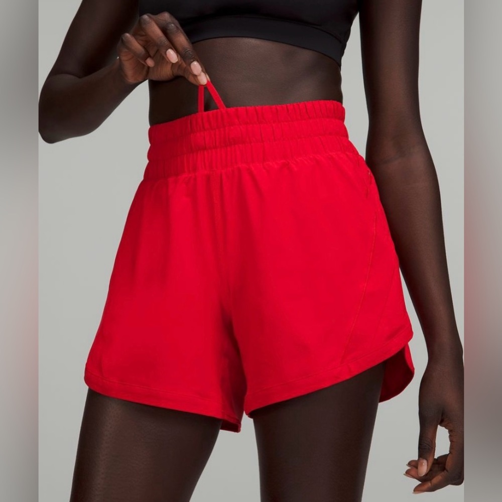 NWT 🍋 Lululemon Track That Mid-Rise Lined Short 5”